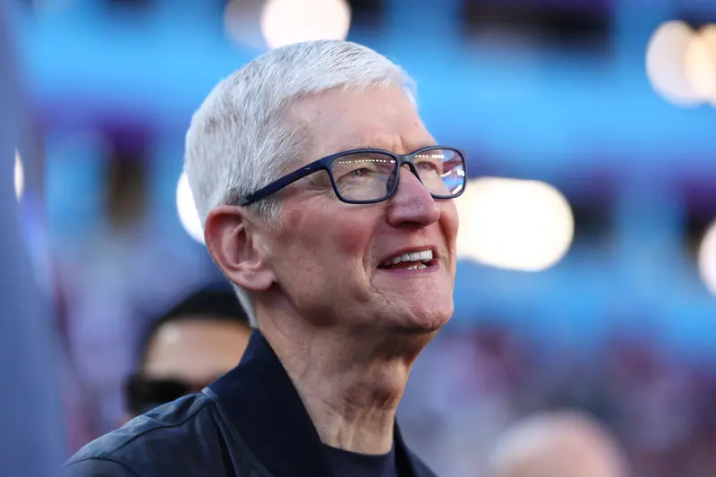 Apple Stock Dips Following Tim Cook's Announcement of Resignation