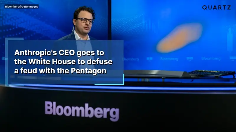 Anthropic's CEO Meets with White House to Address Pentagon Tensions